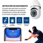 Llévate 4 y Pagá 1: Cámara de Seguridad 360° HD con Visión Nocturna + Cerradura Eléctrica